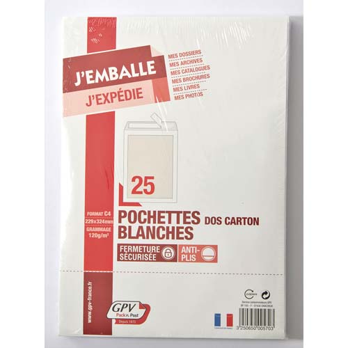 Pochette spécifique