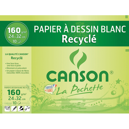 Papier blanc et carton découpe