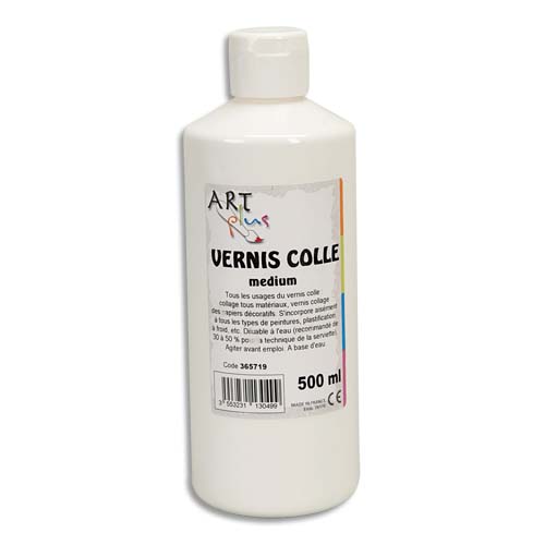 Gouache fine vernis
