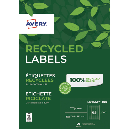 Étiquettes laser