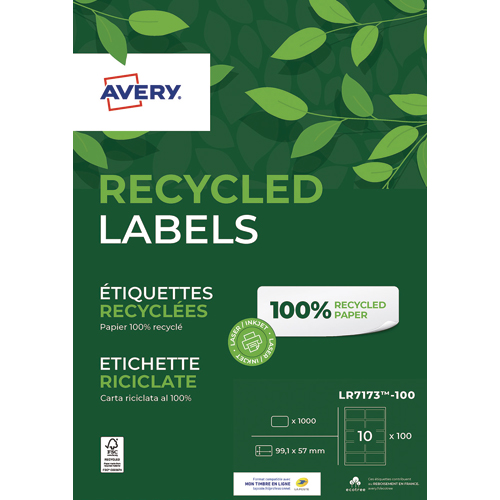 Étiquettes laser